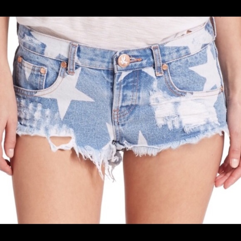 One teaspoon star shorts